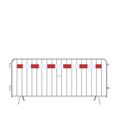 Barrier type E | with one 100 mm sensing strip, red / white foil, type RA1/A